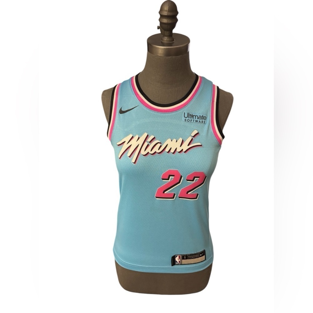 Nike Jimmy Butler Miami Heat Jersey Blue Vice City Edition S